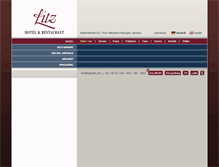 Tablet Screenshot of hotel-litz.com